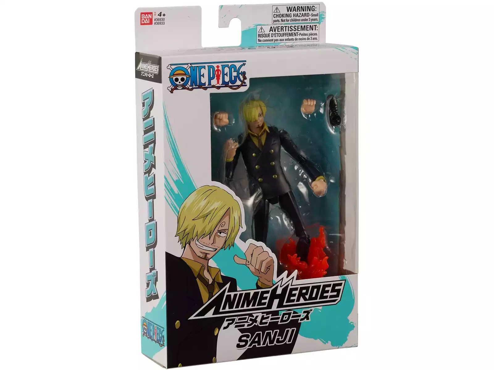 One Piece Anime Heroes Figura Sanji Bandai