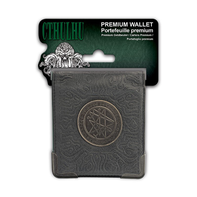 Cartera Premium inspirada en Cthulhu Necronomicón