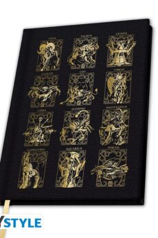 SAINT SEIYA - Premium A5 Notebook "Gold Armors"
