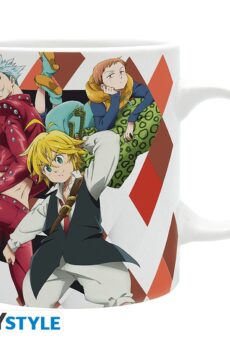 THE SEVEN DEADLY SINS - Taza - 320 ml - Meliodas,Ban,King