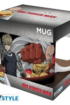 ONE PUNCH MAN - Taza- 320 ml - Saitama & Genos -