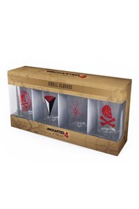 Uncharted 4 Pack de 4 Vasos de Chupitos