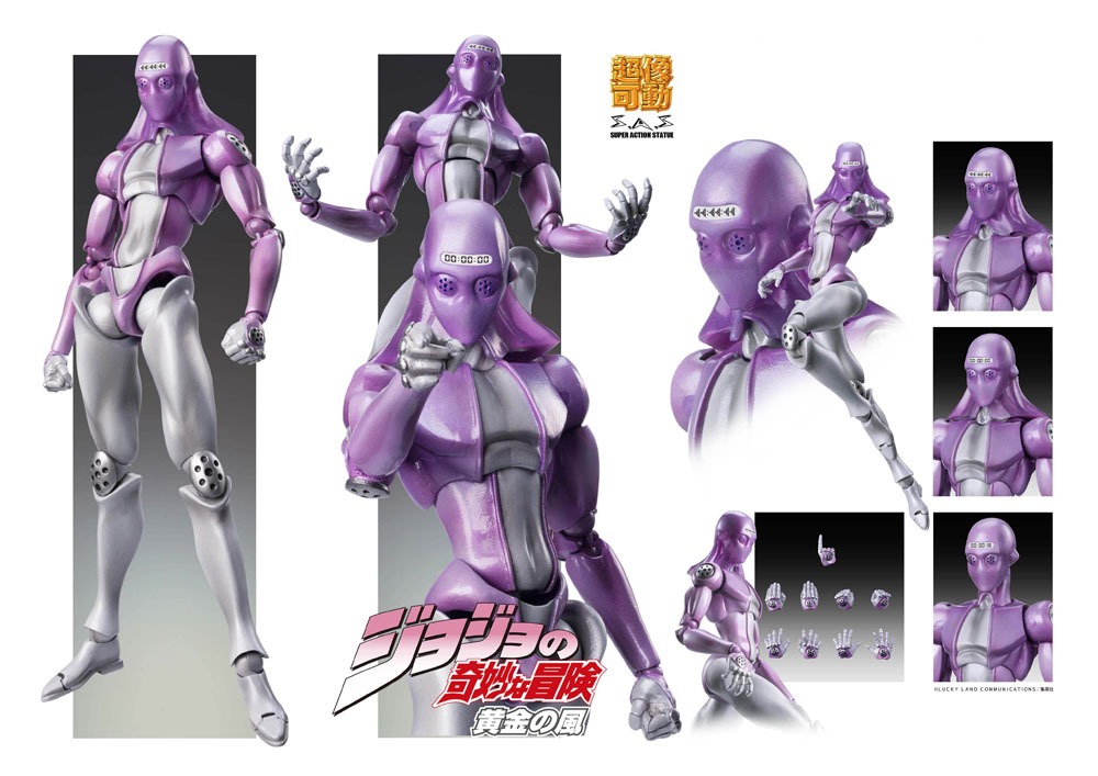 JoJo's Bizarre Adventure Part5 (Golden Wind) Figura Super Action Chozokado (M B) 16 cm - Imagen 2