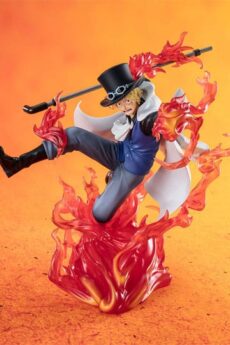 One Piece Figuarts ZERO Extra Battle Estatua PVC Sabo Fire Fist Rook Check 19 cm