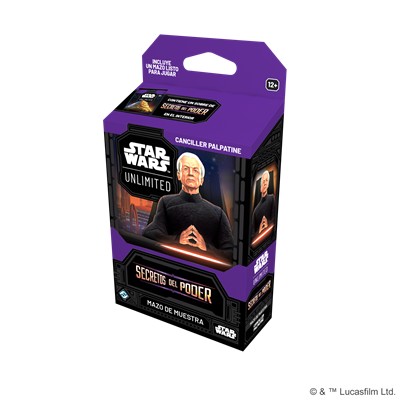 SWU: Secretos del Poder Mazos de muestra -Canciller Palpatine