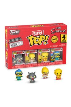 SIMPSONS - Bitty Pop 4 Pack 2.5cm - Scratchy