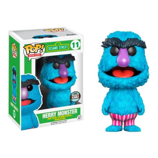 Barrio Sésamo POP! Sesame Street Vinyl Figura Specialty Series Herry Monster 9 cm - Imagen 2