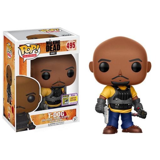 Walking Dead POP! Television Vinyl Figura T-Dog Summer Convention Exclusive 9 cm - Imagen 2