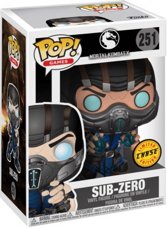 Mortal Kombat POP! Games Vinyl Figura Sub-Zero Chase 9 cm