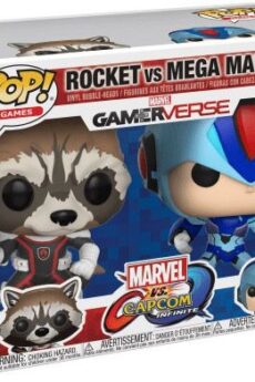 Marvel vs. Capcom Infinite POP! Games Vinyl Pack de 2 Figuras Rocket vs. Mega Man X 9 cm
