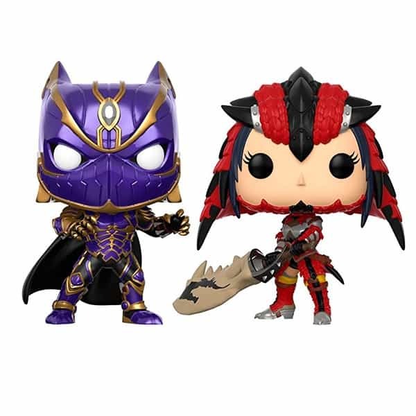 Marvel vs. Capcom Infinite POP! Games Vinyl Pack de 2 Figuras Black Panther vs Monster Hunter 9 cm
