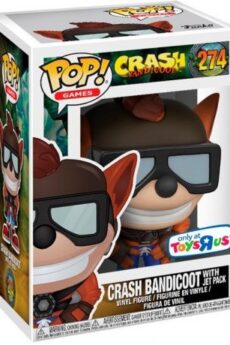 Crash Bandicoot POP! Games Vinyl Figura Crash Bandicoot with Jet Pack 9 cm