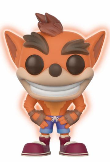 Crash Bandicoot POP! Games Vinyl Figura Crash Bandicoot GITD 9 cm - Imagen 2