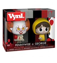 It Pack de 2 VYNL Vinyl Figuras Pennywise & Georgie 10 cm