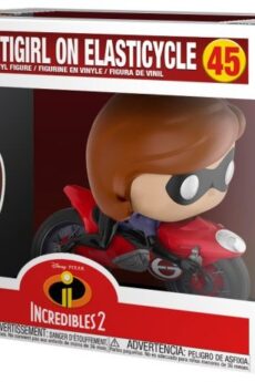 Los Increíbles 2 POP! Rides Vinyl Figura Elastigirl on Elasticycle 15 cm