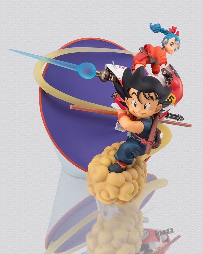 Dragon Ball Figuarts ZERO Estatua PVC Son Goku & Bulma 18 cm - Imagen 2