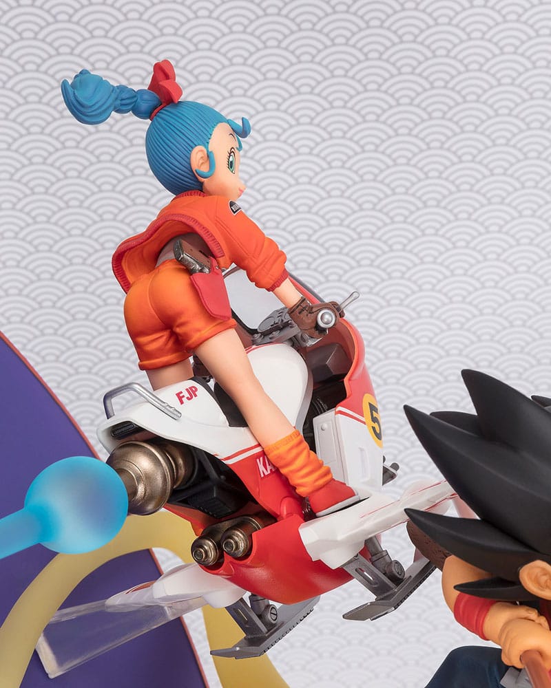 Dragon Ball Figuarts ZERO Estatua PVC Son Goku & Bulma 18 cm - Imagen 4