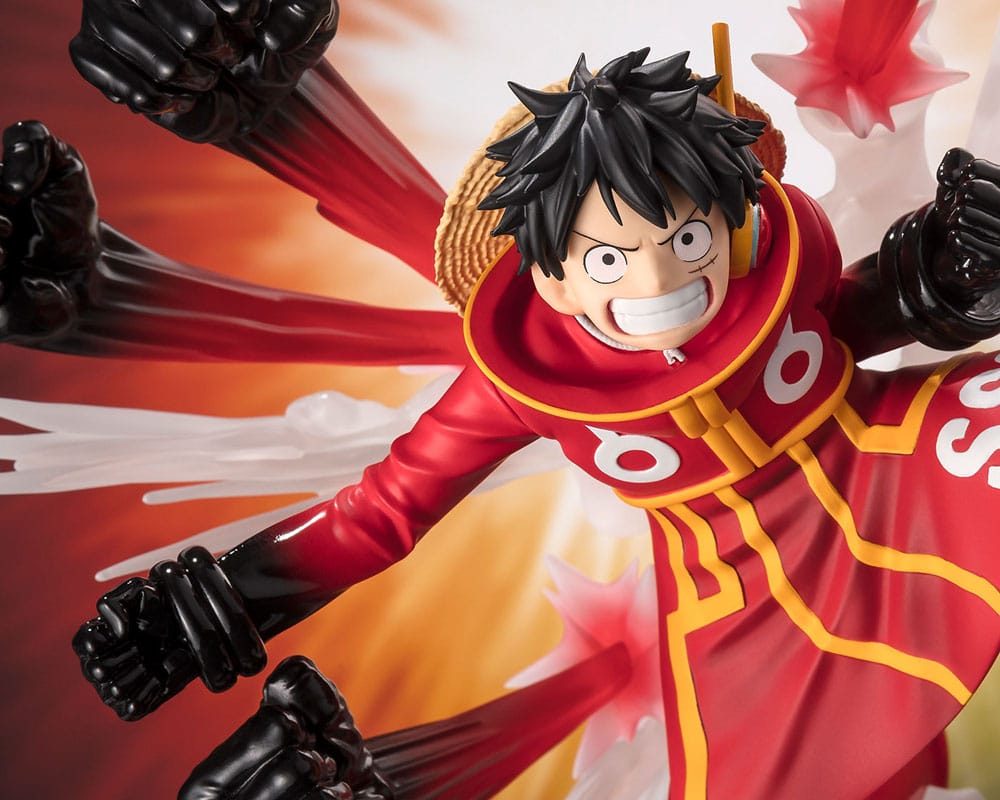 One Piece Figuarts ZERO Extra Battle Estatua PVC Monkey D. Luffy -Gum Gum Hawk Gatling- 19 cm - Imagen 4