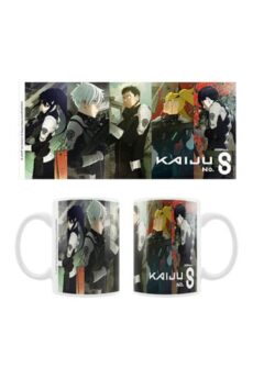 Kaiju No. 8 Taza Cerámica Mina, Reno, Kafka, Kikoru, Hoshina