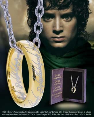 LORD OF THE RINGS - The One Ring - Silver / Gold - Imagen 2