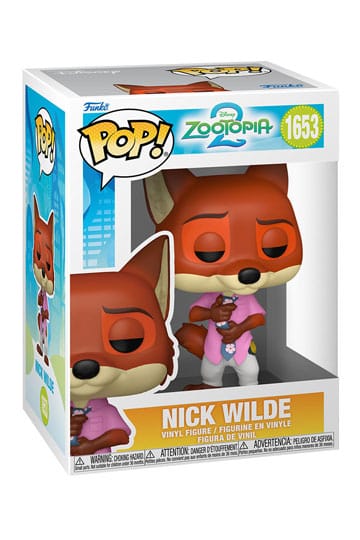 Zootopia 2 POP! Movies Vinyl Figura Nick Wilde 9 cm