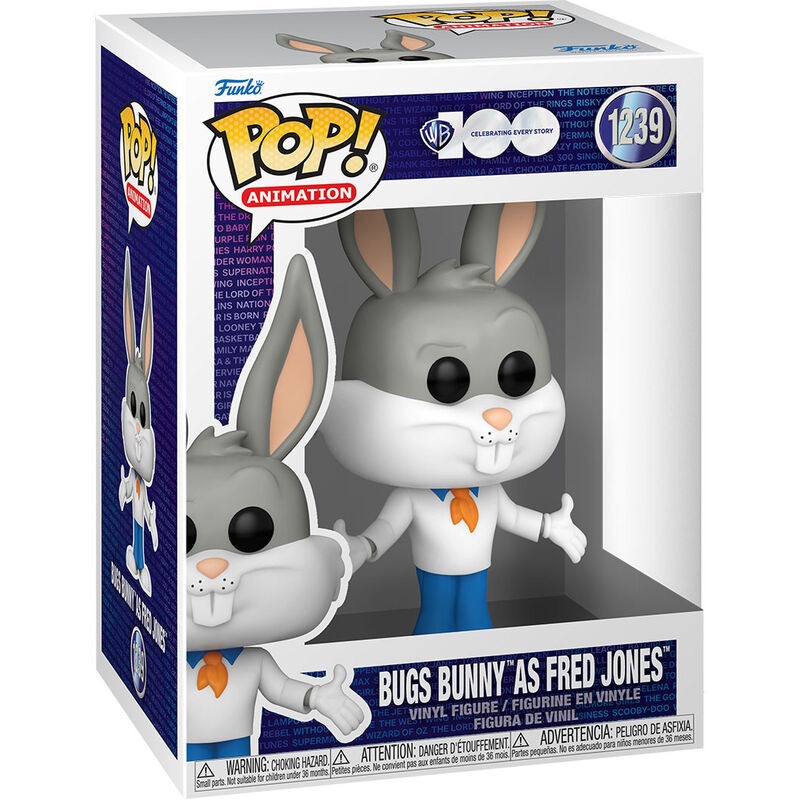Hanna-Barbera POP! Animation Vinyl Figura Bugs as Fred 9 cm