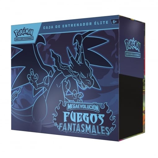 Caja de Entrenador Élite de Megaevolución-Fuegos Fantasmales de JCC Pokémon