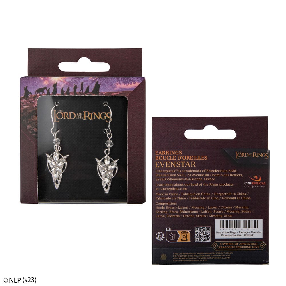 El Señor de los Anillos Pendientes Evenstar - Imagen 2