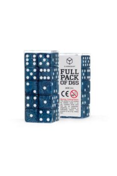Q Workshop Pack de Dados Full Pack D6 Cobalto (20)