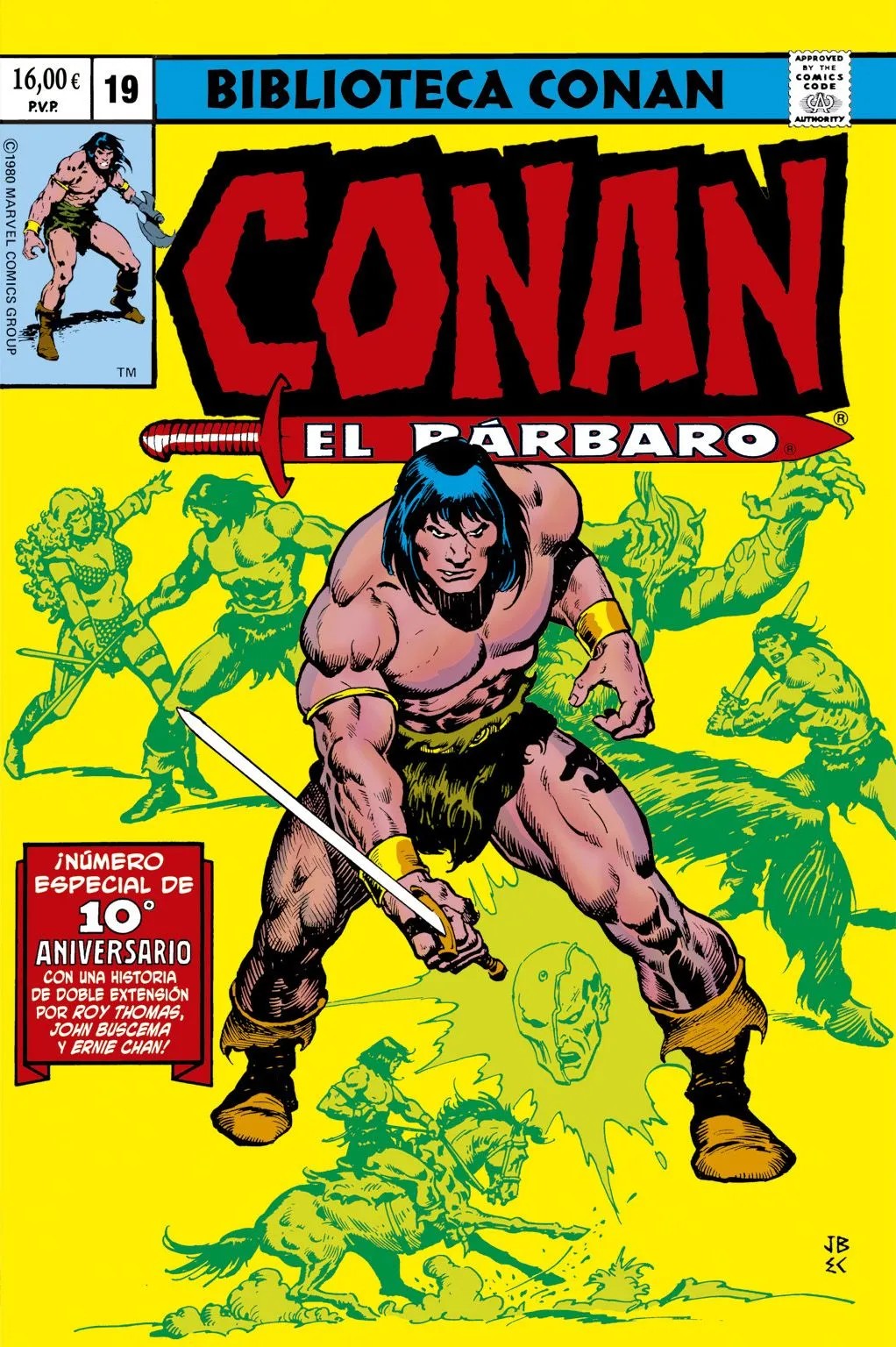 Biblioteca Conan. Conan el Bárbaro 19