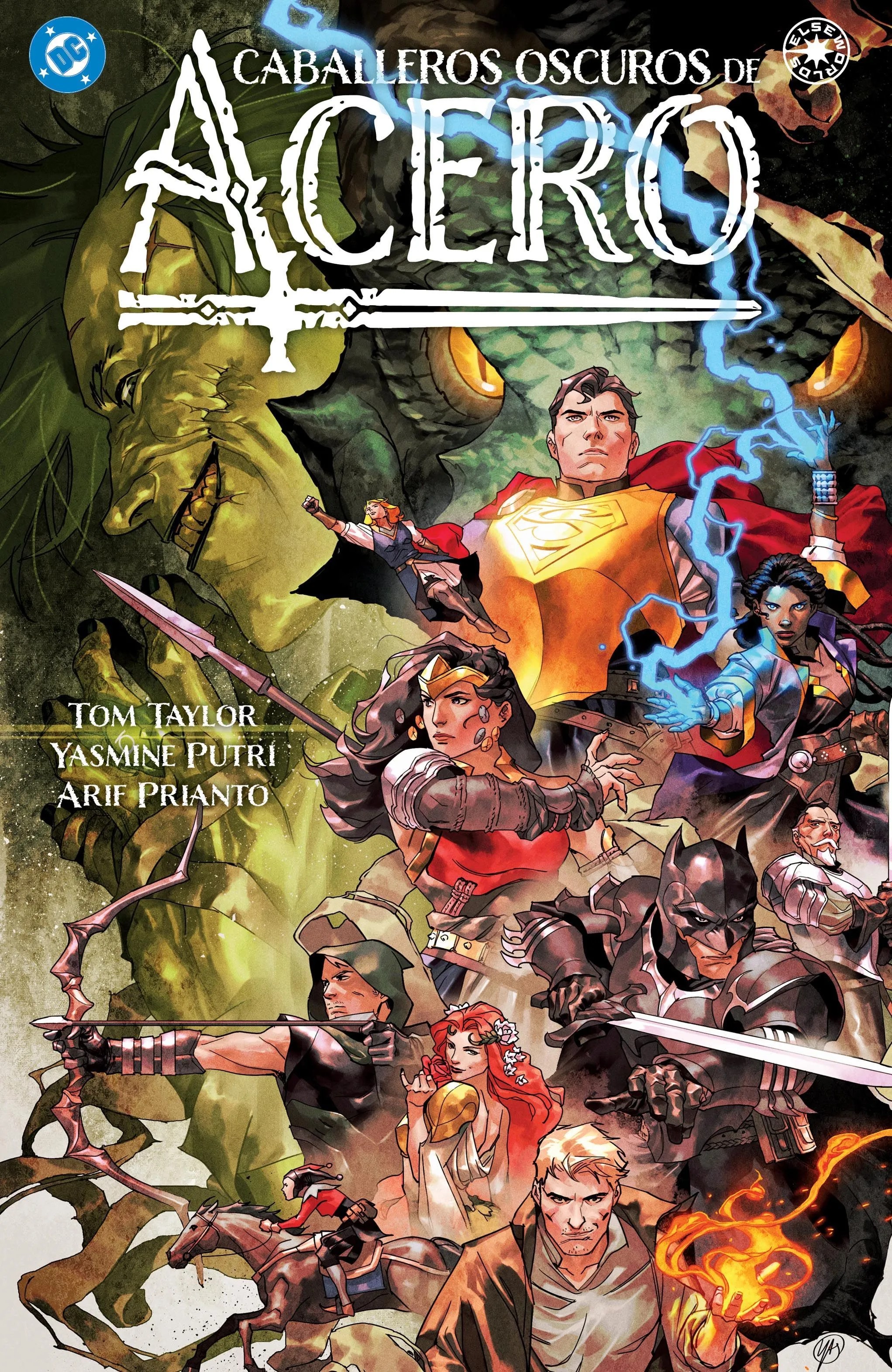 Dc Elseworlds. Caballeros Oscuros de Acero. 3