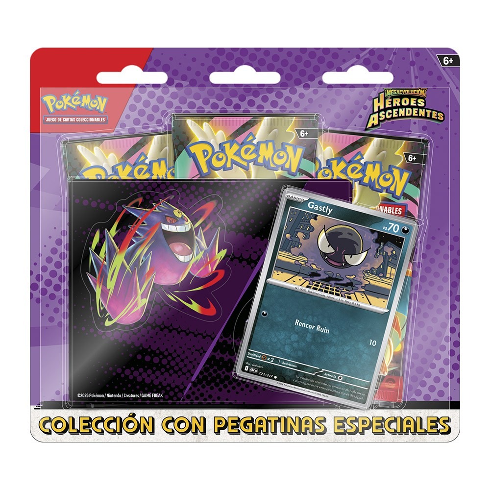 Pokemon TCG: Heroes Ascendentes Colección con Pegatinas Especiales (Español) - Imagen 2