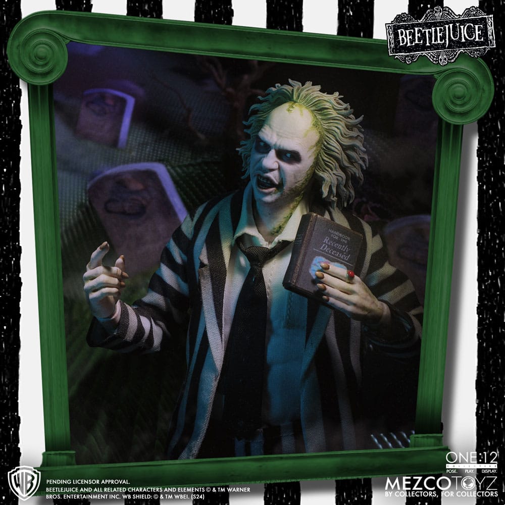 Beetlejuice Figura 1/12 Beetlejuice Deluxe Edition 18 cm - Imagen 4