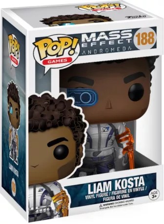 Mass Effect Andromeda POP! Games Vinyl Figura Liam Kosta 9 cm