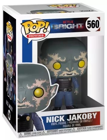 Bright Figura POP! Movies Vinyl Nick Jakoby 9 cm