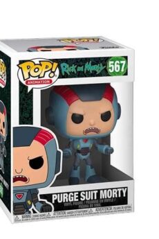 Rick y Morty POP! Animation Vinyl Figura Purge Suit Morty 9 cm