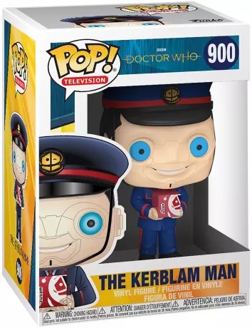 Doctor Who Figura POP! TV Vinyl The Kerblam Man (GW) 9 cm