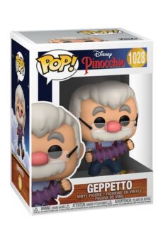 Pinocchio 80th Anniversary POP! Disney Vinyl Figura Geppetto W/Accrdion 9 cm