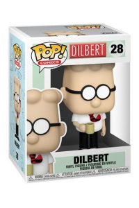 Dilbert Figura POP! Comics Vinyl Dilbert 9 cm