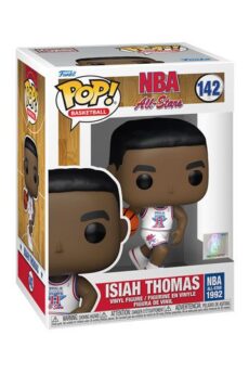 NBA Legends POP! Basketball Vinyl Figura Isiah Thomas (White All Star Uni 1992) 9 cm
