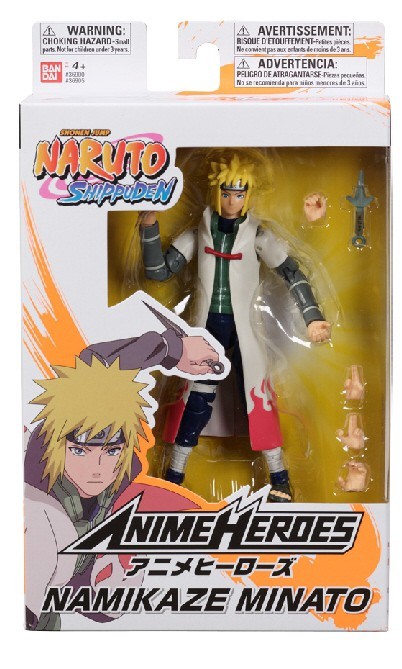 Naruto Figura Anime Heroes Namizake Minato Bandai