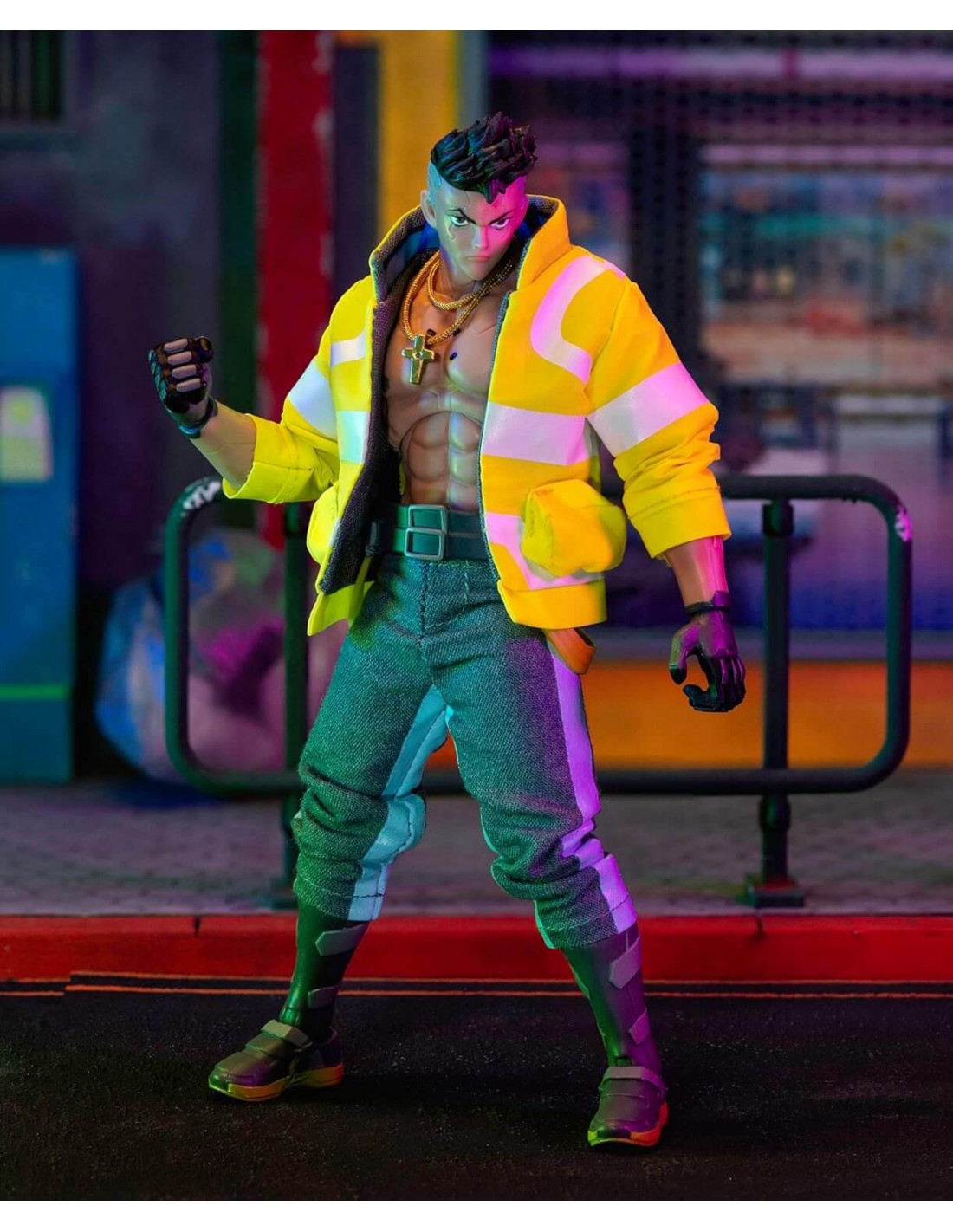 Cyberpunk: Edgerunners Figura Diecast David 15 cm
