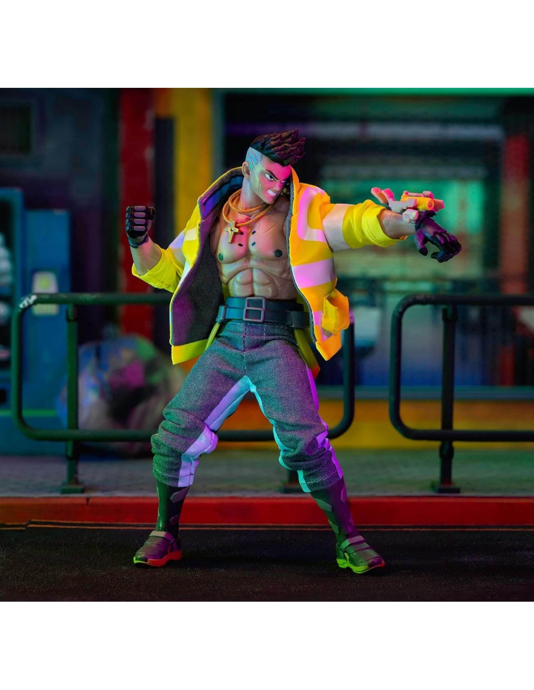 Cyberpunk: Edgerunners Figura Diecast David 15 cm - Imagen 2
