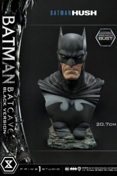 Busto Batman: Hush (Comics) Batman Batcave Black Version a escala 1/3 20cm