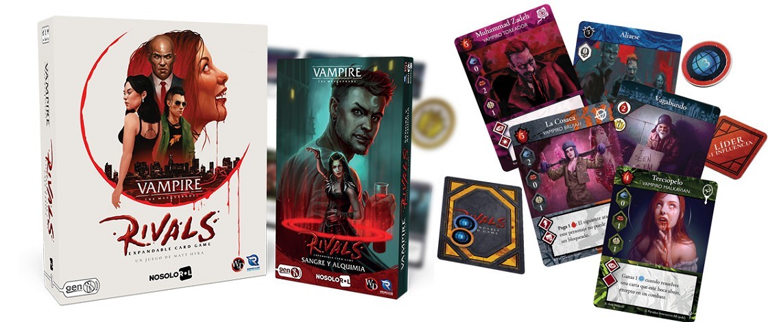 Vampire TM: Rivals - Juego de Cartas - Imagen 2