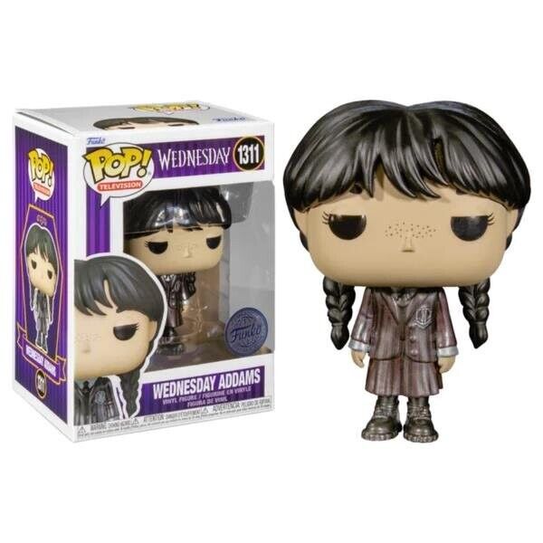 WEDNESDAY - POP TV N° 1311 - Wednesday Addams (Metallic Effect) - Imagen 2