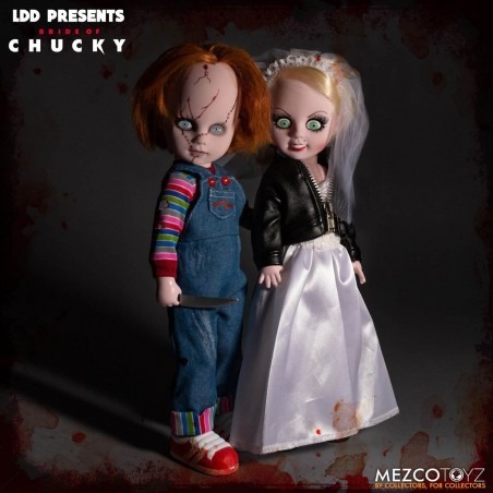 Living Dead Dolls Set de 2 Muñecos Chucky & Tiffany 25 cm