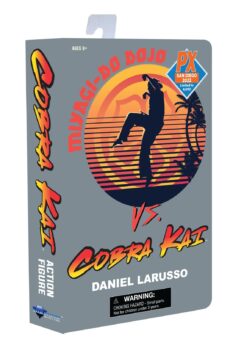 Cobra Kai VHS Figura Daniel LaRusso SDCC 2022 18 cm