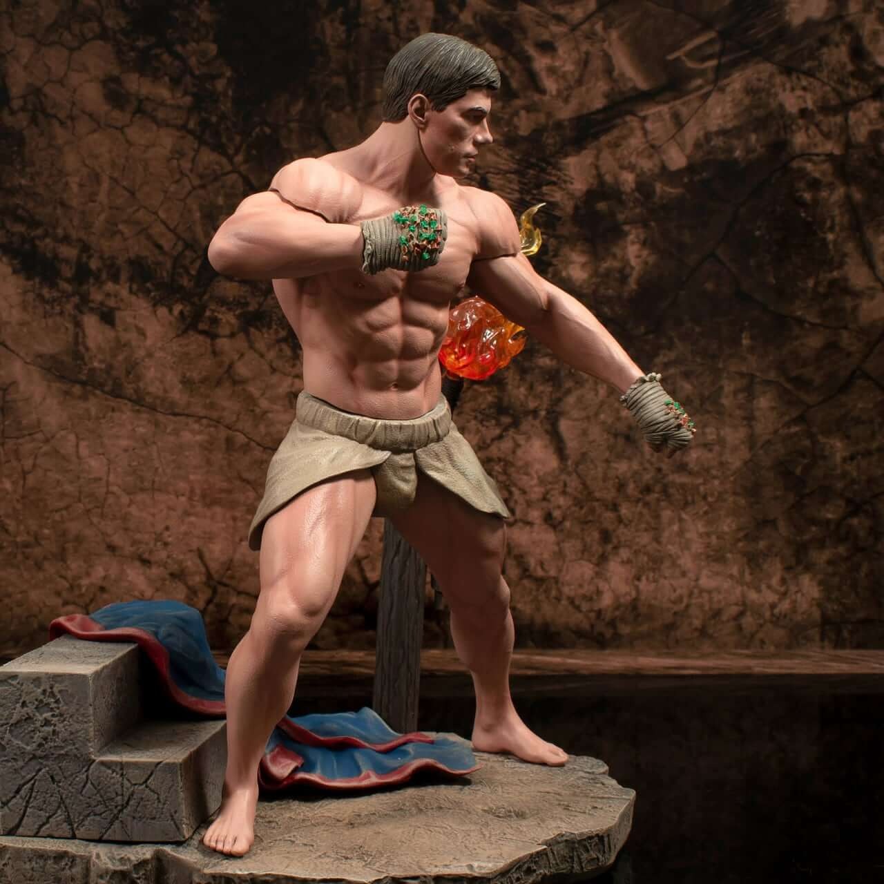Jean-Claude Van Damme Gallery Estatua Tournament 25 cm