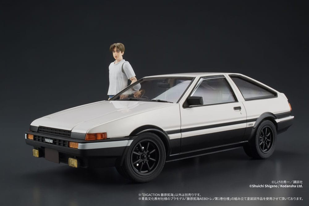 Initial D Digaction Figura Takumi Fujiwara 7 cm - Imagen 2